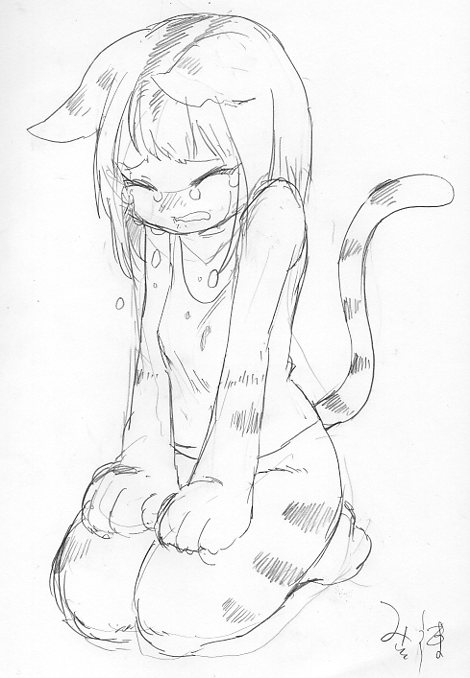 猫耳ばかり描きたい日もある 人間だもの 