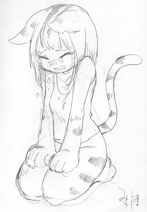 猫耳ばかり描きたい日もある 人間だもの 