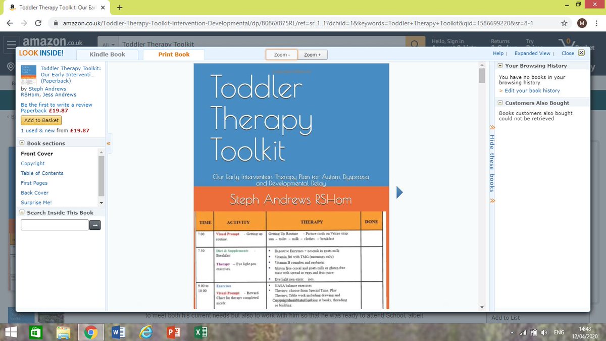 stephandrews641's tweet photo. #SharewithSteph Hi, I have used this time to finish and publish a book for other parents of small children with Autism and Dyspraxia "Toddler Therapy Toolkit - Our Early Intervention Plan for Autism, Dyspraxia and Developmental Delay on Amazon. Happy to talk about our successes. https://t.co/fOfVibhzVM