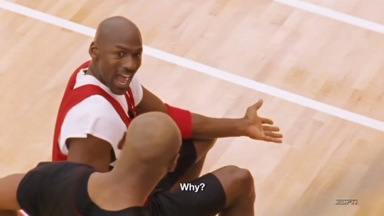 CHSN_Bulls's tweet photo. When ESPN says we have to wait a week until episode 3 https://t.co/NxmTJnEjZR