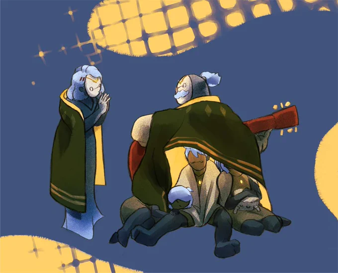 #thatskygame
#星を紡ぐ子どもたち 
背中は安心する 