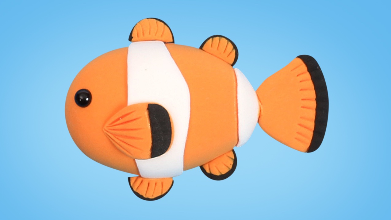 矢壺智洋 ウォルナッツ クレイワークスタジオ ねんど で作る 水族館 動画を作りました クマノミの作り方です 使う粘土 は 100円均一の紙粘土や油ねんどなどで大丈夫です 色ねんどにしたい時は ペンや絵の具 クレヨンなどをねんどに混ぜてこねて