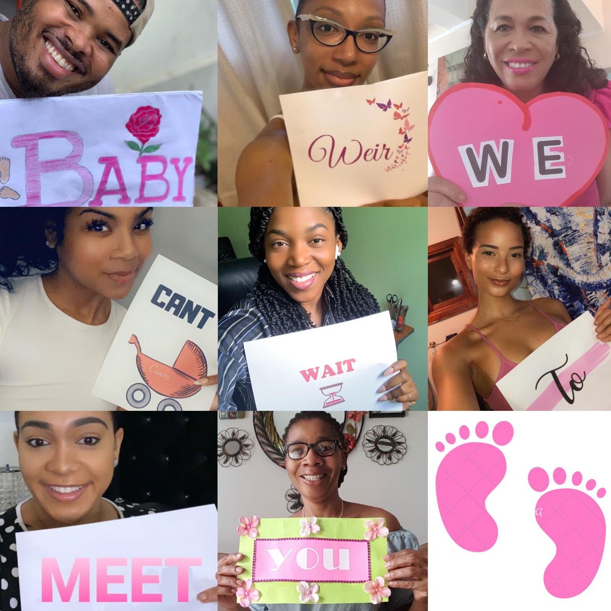 I think I have the best friends! PERIOD ❤️
#virtualbabyshower #babyweir