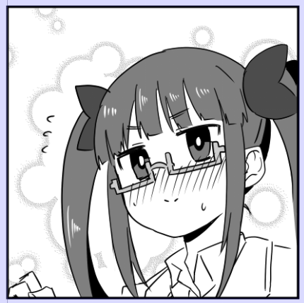 頑張って同人誌の原稿してるから描いた池袋晶葉ちゃんがかわいいコマみて 