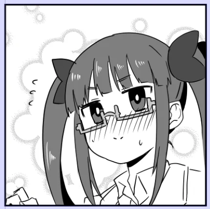 頑張って同人誌の原稿してるから描いた池袋晶葉ちゃんがかわいいコマみて 