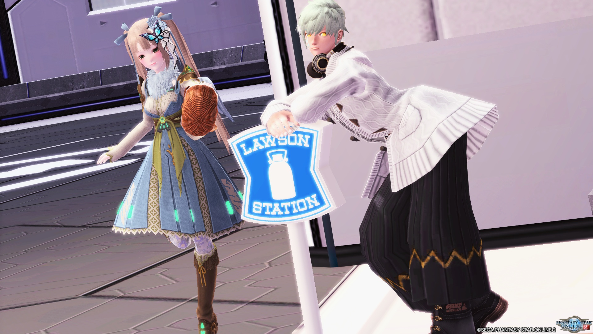 ちろる Pso2ngs Pso2森ガール森ボーイ集会 和風を取り入れたアースカラーコーデのirisさんです T Co Rvlqebjsp4 Twitter