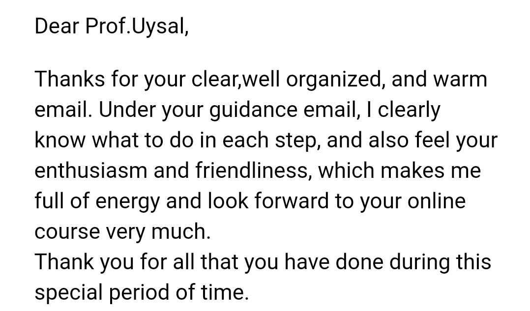 I wake up to work at 5:30 am  and this is the first email I read ❤