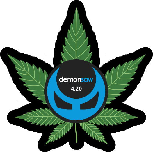 demon_saw's tweet photo. Happy #420 from your friends @ #demonsaw. Get the newest build at https://t.co/ILnoBxUMkP https://t.co/hbwh0HcjNh