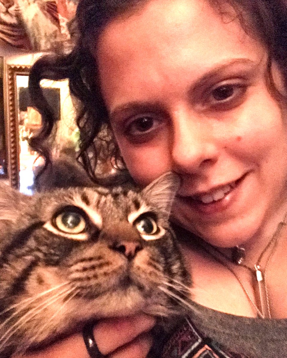 RosannaWright's tweet photo. 'Happy Kitty Cat Quarantine Time.'
Critic Spirit: "Earth Angel."
#Cats #Catsofinstagram #Catstagram #GoodMews #TeamCatMojo #Tibby #Rose #Cat #Rescue #Feral #MixMaineCoon #ClubQuarantine #DefeatingCoronaVirus #ThePresentFuture
#RosannaJacksonWright #Painting #Drawing #MixedMedia https://t.co/DDe8FGqmuH