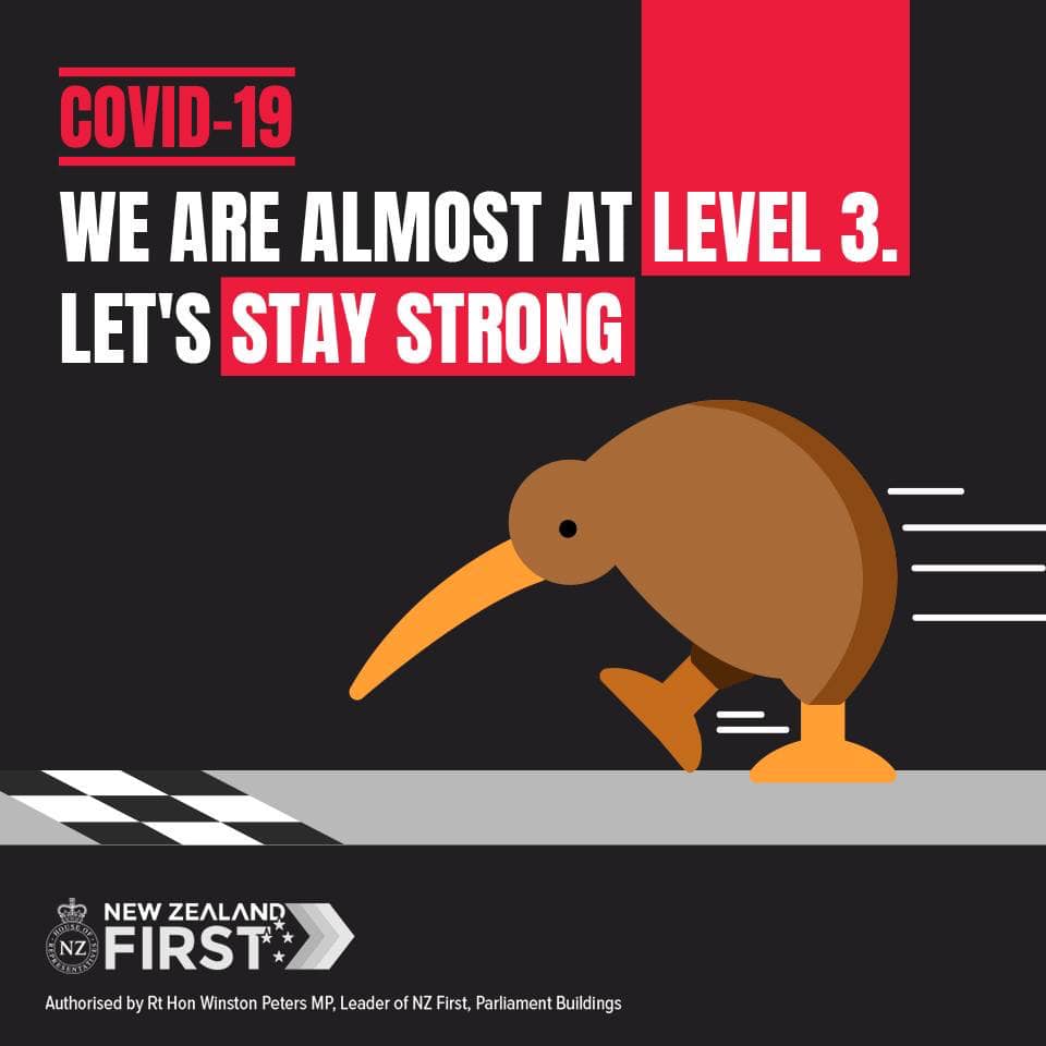 nzfirst's tweet image. Our #AlertLevel4 will be extended to midnight on Monday 27 April. #NewZealandLockdown #nzpol #coronavirusnz