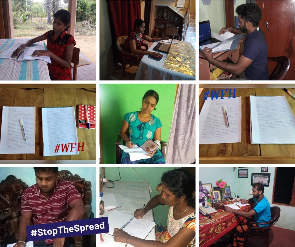 FRCSL's tweet photo. Family Rehabilitation Centre
Published by Yureshya Perera · 21 hrs · 
Our FRC team observing the curfew and working from home.
tive?

Here’s some great tips on how to work from home effectively: https://t.co/HtpkKEDtEF…/work-from-home-distractions-prod…/ https://t.co/sTvdsac0EE