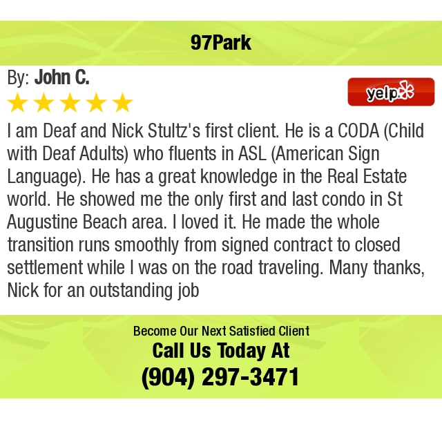 karenzander's tweet photo. 5 Star: John C. "I am Deaf and Nick Stultz's first client. He is a CODA (Child with Deaf Adults) who fluents in..." https://t.co/pYhK2kHv2i https://t.co/Ha9bqDn8A1