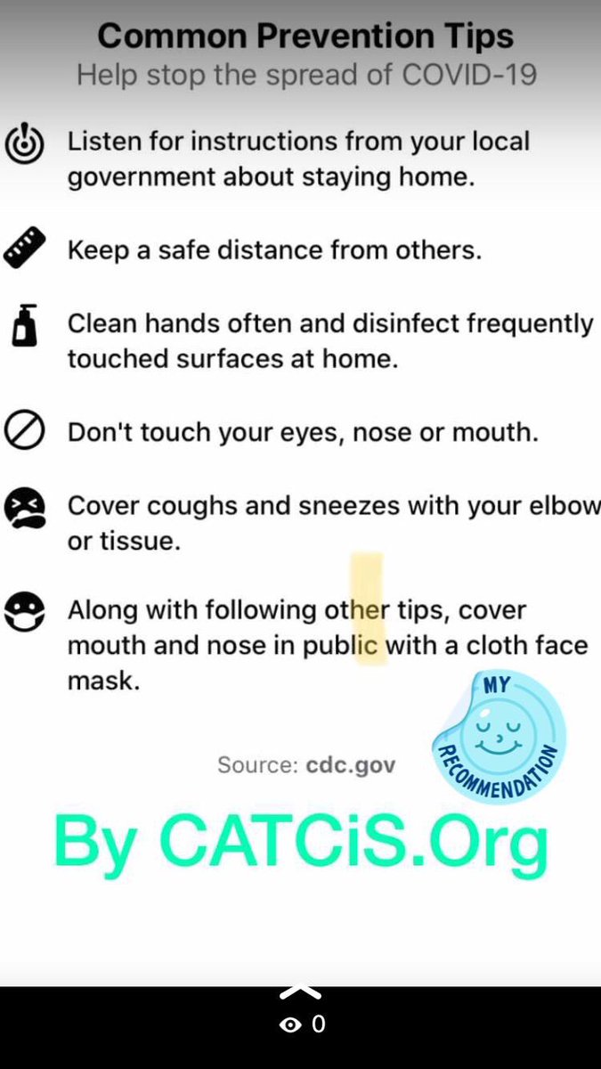 CATCISOrg's tweet image. Help stop the spread of COVID-19!