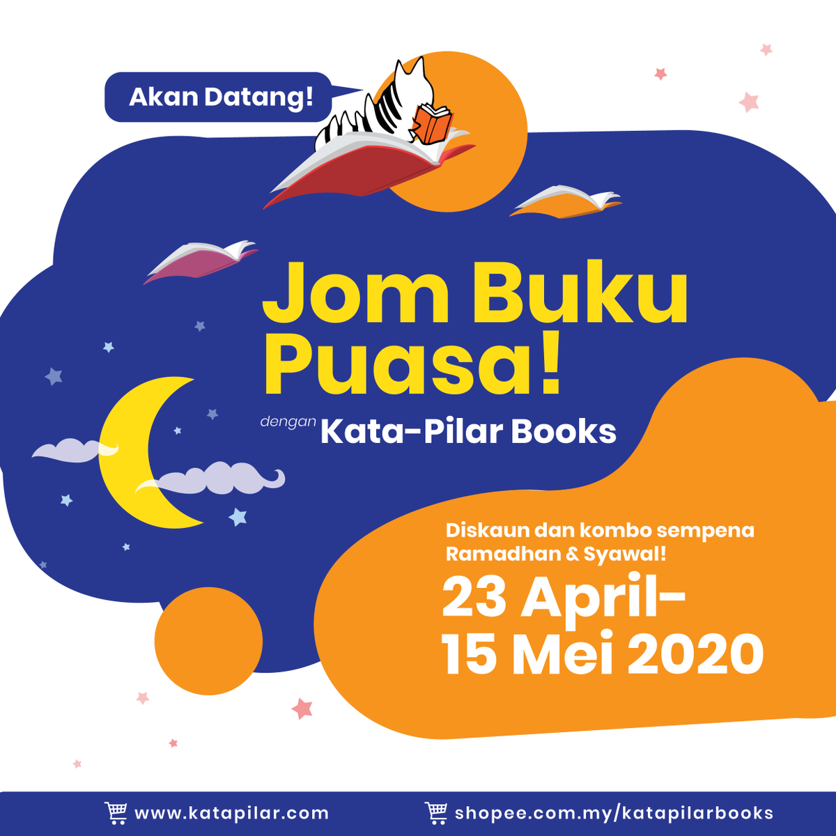 Kata Pilar Cik Katy On Twitter Jombukupuasa Dengan Kami Eh Lagi 3 Hari Saja Dah Masuk Bulan Puasa Cepat Betul Masa Berlalu Kan Satu Cara Manfaatkan Ramadan Adalah Dengan Menambah Ilmu Pengetahuan