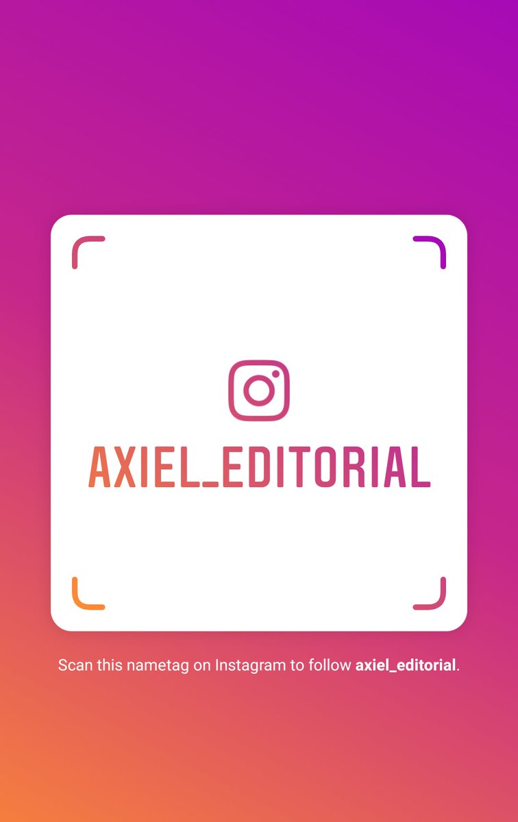AxielEditorial's tweet photo. Follow us on Instagram! Username: axiel_editorial
https://t.co/fsegS91fY0 https://t.co/jk0vppaaIe