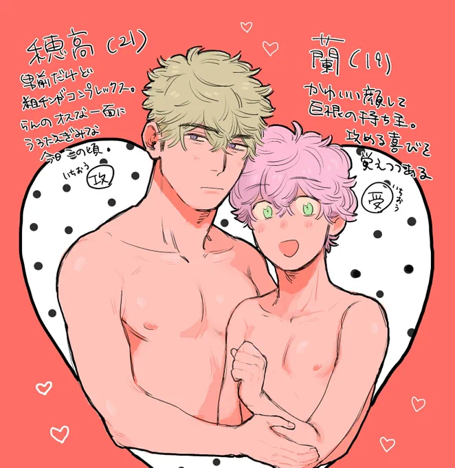 @maru_jori もしよければ、うちの穂高or蘭描いていただいてもよろしいでしょうか………😳🙏✨
お好きな方選んで下さい🙇
(良い感じの画像見当たらなくて裸ですみません…💦テキトーな服着せて下さい🙇) 
