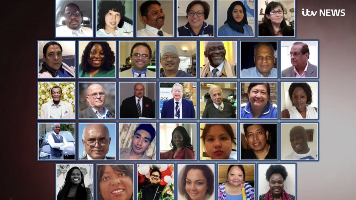 2/3 of our #NHS workers killled by #Coronavirus &amp; 1/3 of critically ill #COVID19 patients seem to be ethnic minorities? We investigated why the disproportionate toll for <a href="/itvnews/">ITV News</a> at Ten: itv.com/news/2020-04-1… @ragehomaar spoke to <a href="/hinajshahid/">Dr Hina J Shahid 💙</a> <a href="/mi_shiine/">Mohamed Ibrahim</a> Thanks too to <a href="/Zubhaque/">Dr Zubaida Haque</a>