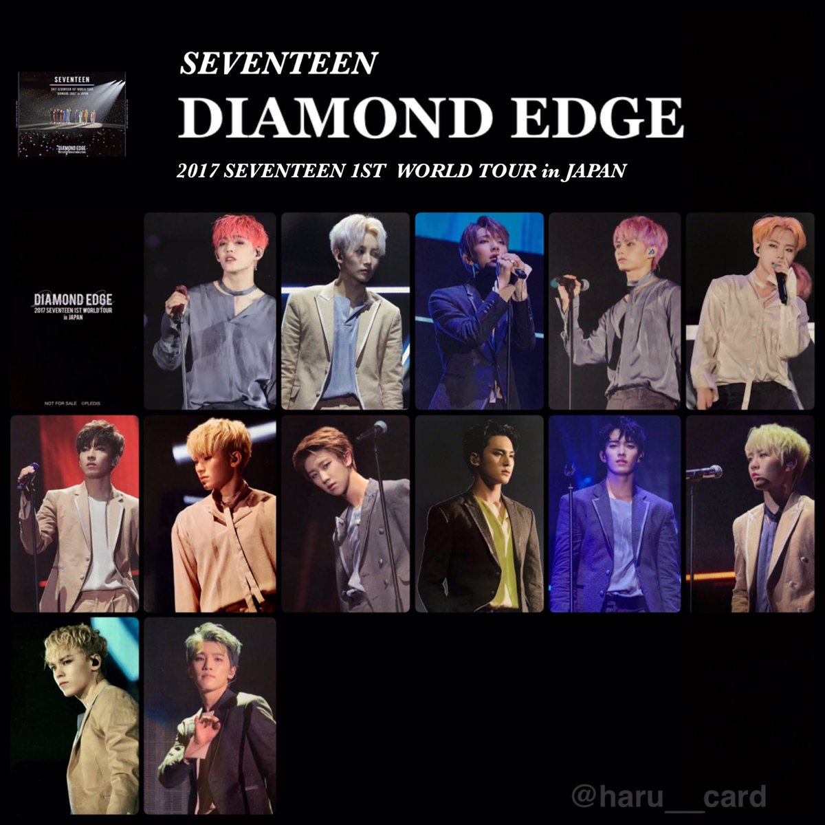 SEVENTEEN DIAMOND EDGE DVD