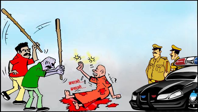 shoonyakumar's tweet image. It is not that sadhus have been lynched. It&apos;s the ideology of Balasaheb Thackeray who has succemed to death on the night of 16 April. RIP Shiv Sena. 

#Palghar #moblynching #palgharlynching #पालघर #पालघर_के_गुनहगार #justiceforhindusadhu