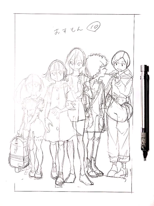 おすもん下書き終了
ひと休みしてペン入れ入ります

ひとつ残念なお知らせ
「花咲小紅です!」掲載予定だった6月のパチンカーZは撮影等の関係で発売が延期になったようです
詳細わかりましたらまた報告いたします
それまではバックナンバーなど読み返してお待ちくださいまし 