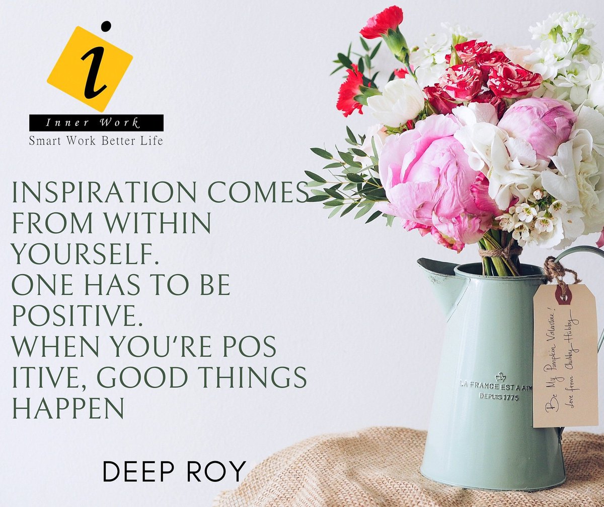 InnerworkL's tweet photo. Monday Motivation
Inspiration comes from within yourself.
#mondaymotivation #positivity #bepositive #beinspired #innerwork #innerworkindia #jobsearch #internships #jobinindia #jobinbangalore #jobindelhi #jobinjaipur #beyourself #thoughts 
https://t.co/fVZfzY2oah https://t.co/vUd49VhO1M