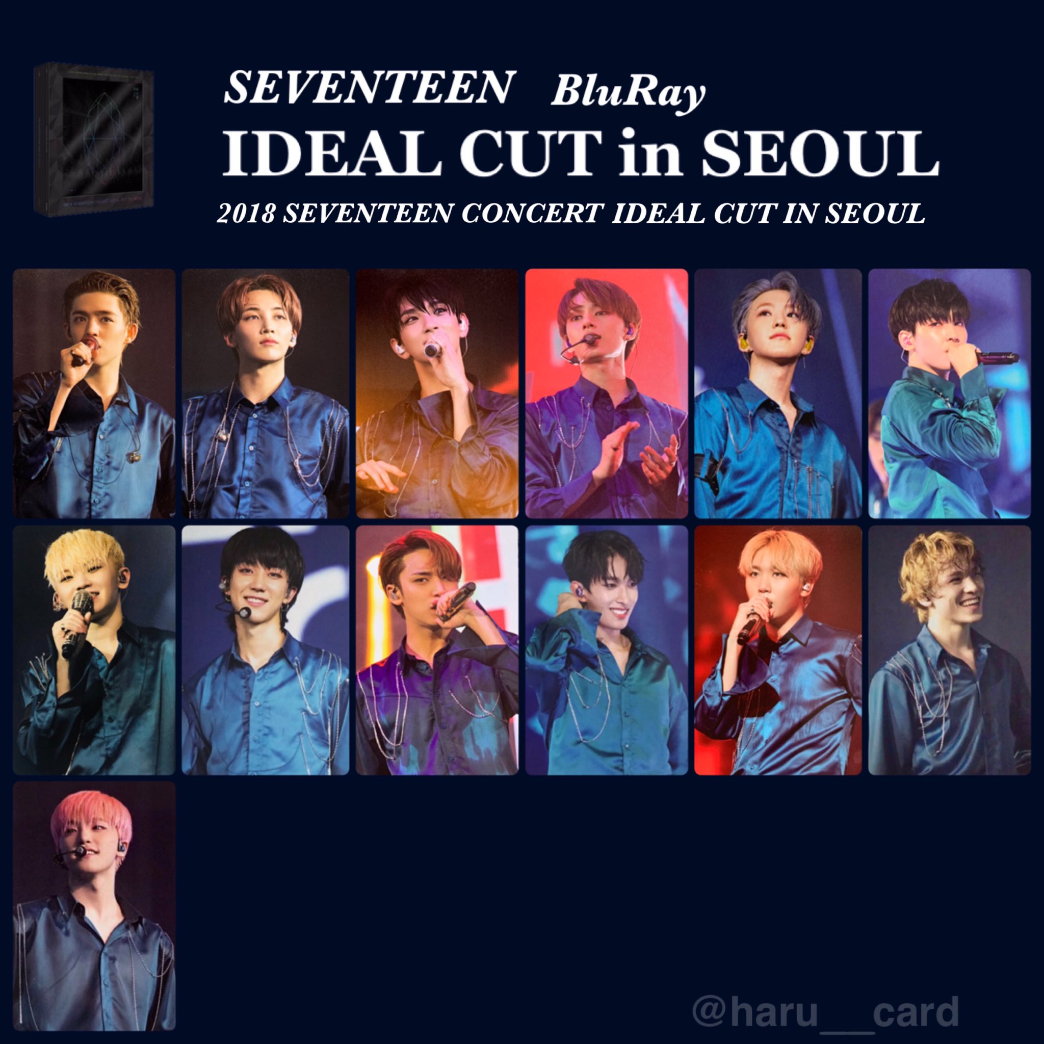 【匿名配送】★新品★SEVENTEEN IDEAL CUT Blu-ray