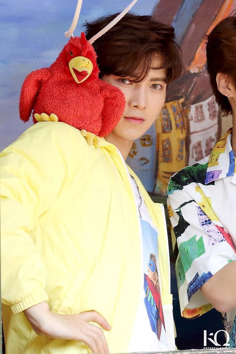 Honourable mention to Yeosang’s parrot as Cotton’s parrot: