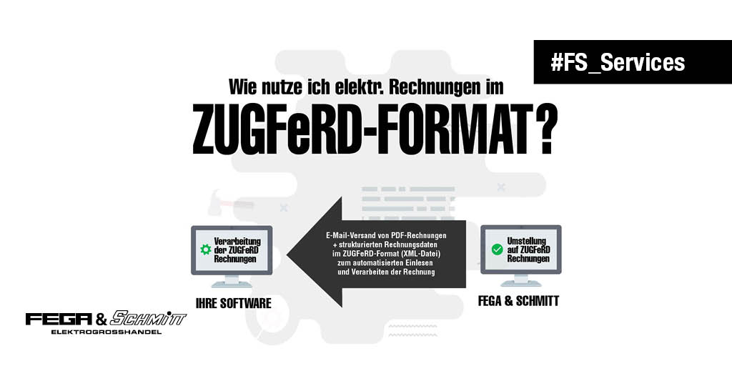 FEGA_Schmitt's tweet photo. EDV-Schnittstellen Teil 6: ZUGFeRD-Format
Das ZUGFeRD Format ist ein besonders Format von elekt. Rechnungen. Mit dieser Option erhaltet Ihr PDF-Rechnung mit strukturierten Zusatzdaten, die direkt von Eurer Software (insofern unterstützt) verarbeitet werden können. #fs_services https://t.co/lG7RKLksoY