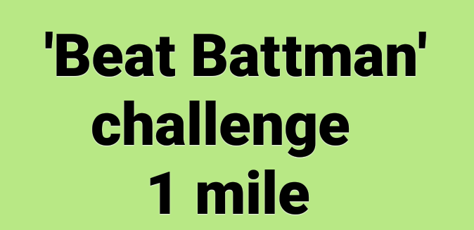 RHSSport's tweet photo. Today's challenge is set.... how quick can you run 1 mile? 
Good luck to all those taking on the challenge of 'Beat Battman', we look forward to seeing how you get on! 
@RHSSuffolk #partofrhs https://t.co/spcvxDQxyf