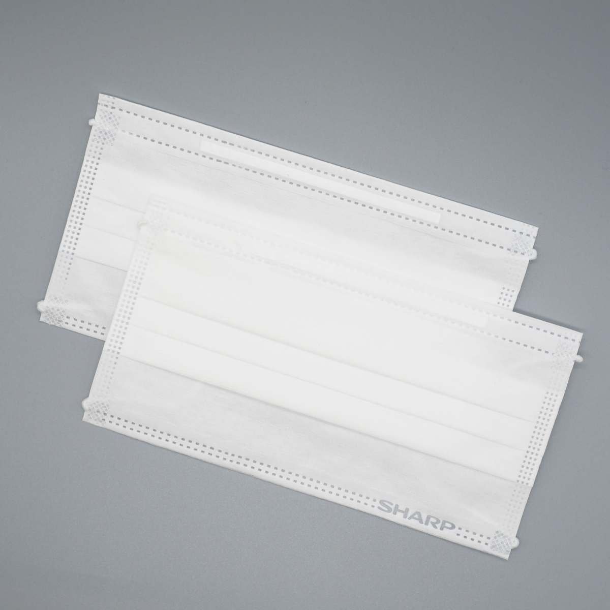 さりげないロゴかかっこよい。目の付けどころがシャープ  #SHARPのマスク