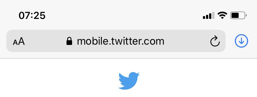 1. So firstly I noticed that the site url is says “twIttr” and if you’ve ever used twitter on your mobile, the correct url says “ https://mobile.twitter.com ” 2. The Twitter logo on this landing wasn’t in high res it was pixelating .. a brand like Twitter??? I was really touched.