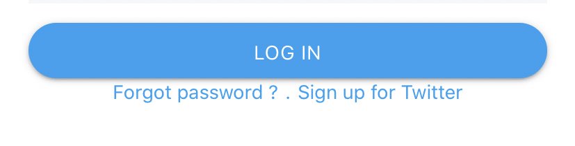 4. On the fake site, the “Forgot password? . Sign up for Twitter” hyperlink is EXTREMELY close to the button. This made the UI design feel even more uncomfortable and painful to look at.