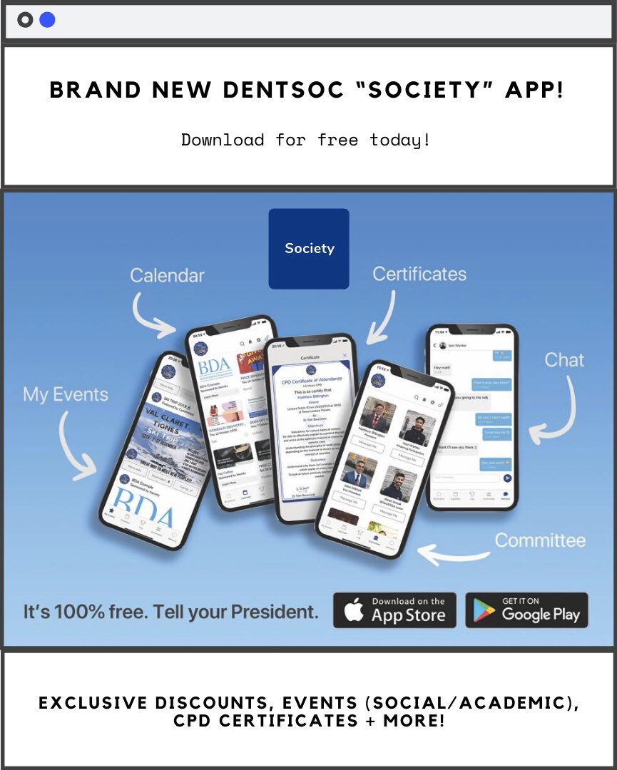 Peninsula Dental Society (DentSoc) tweet media