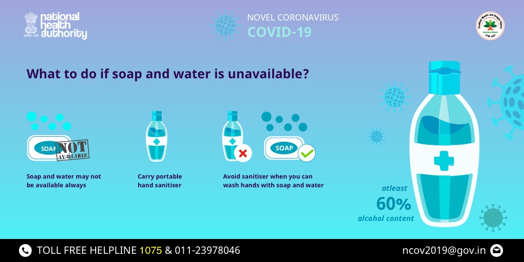 National Health Authority (NHA) on Twitter: "Keep your hands clean by applying a hand- sanitizer to protect yourself from #COVID19Pandemic infection. Alcohol-based hand sanitizers have a higher chance of killing the virus.