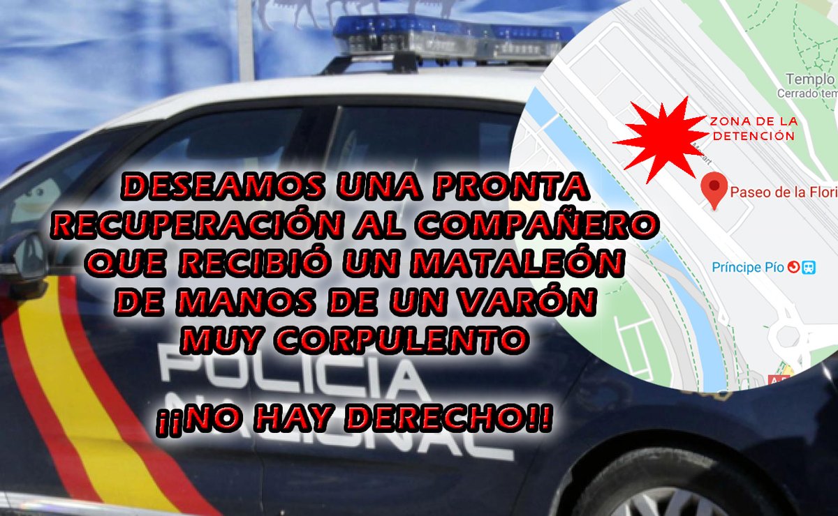 Jupol_Madrid's tweet photo. 🚔Z94,Z93 y M35 de Moncloa
📻Madre amenazada con🔪🗡️por su hijo

Al llegar el Z94,el hijo les amenaza con cuchillos y les reta a que le maten

Consiguen zafarle de las armas y el detenido hace el #mataleon a uno de los funcionarios que casi muere asfixiado
Finalmente fue detenido https://t.co/Nzfr5Ak4ta