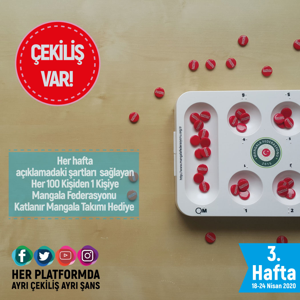 Yeni Hafta Yeni Çekiliş
Katılmak için yapman gerekenler: 
📌Hesabı takip et
📌Bu tweeti beğen ve retweet ile paylaş.
📌En az bir arkadaşını yorumda etiketle. Her yorum, her etiket ayrı şans.