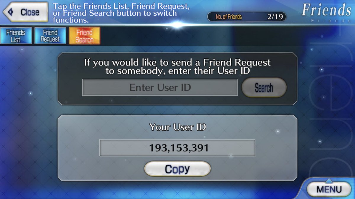 Adding another friend code is my F/GO account. Don’t expect anything I’ve been playing for 2 years and only just finished the first singularity.I’m just biding my time for Napoleon to come to US servers.....