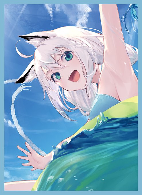 【フォロー&リツイートキャンペーン】
白詰草(@shirotsumetcg)のアカウントをフォローして頂き、合わせてこのツイートをリツイートして頂いた方の中から1名様に、エアコミケにて頒布予定のたくぼん様(@kuroneko1364)の新作スリーブとプレイマットをプレゼント致します!!締め切りは5月3日までです。 