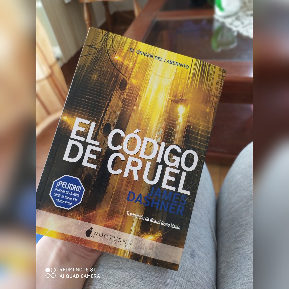mirengmate's tweet image. ¡¡It&apos;s mine!! #themazerunner #elcodigodecruel #jamesdashner