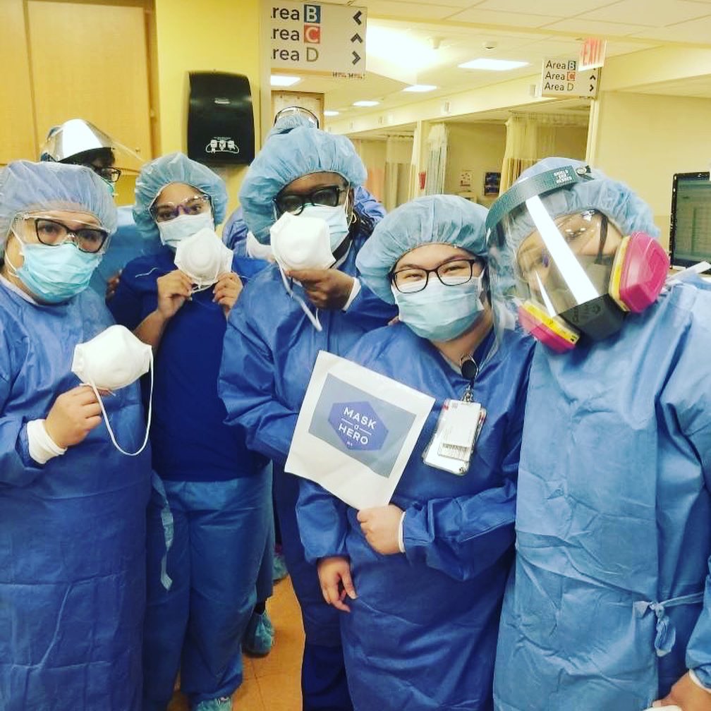 MaskaHeroNY's tweet photo. A big thank you to our friends @MorphTrade @CoboVault #bitcoin for their very generous donation of masks for our #healthcareheroes!  Our healthcare providers couldn’t be more appreciative!! 🙏🙏 #MaskaHero https://t.co/jtrWObQCj2