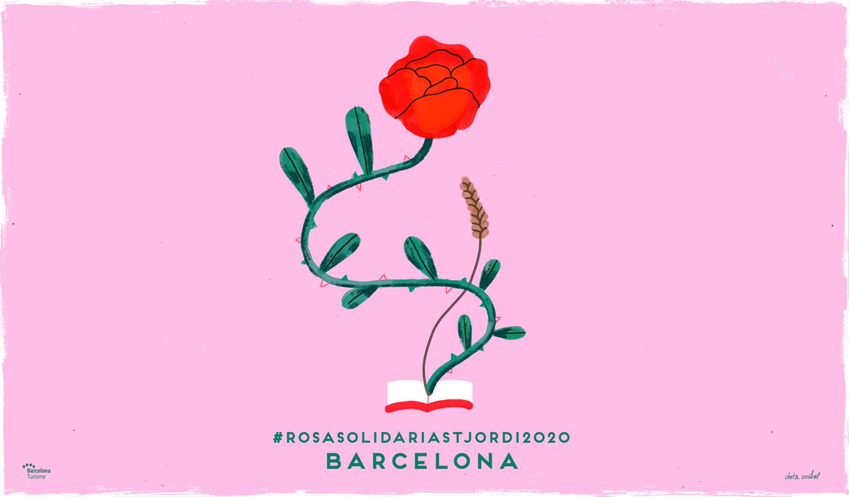 andreugastro's tweet photo. .@VisitBCN_CAT ha impulsat una campanya solidària per #SantJordi. Des d'Andreu ens sumem! Us convidem a descarregar-vos la #RosaSolidariaStJordi2020. Cada rosa és 1€ que Turisme de BCN donarà íntegrament al @hospital_clinic per la investigació del Covid19 https://t.co/VVjk0XZAq1 https://t.co/3x9M1Dnm1W
