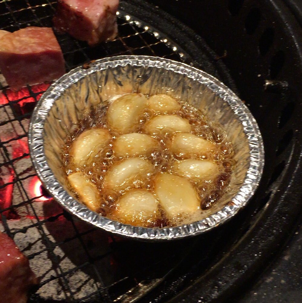 تويتر Hilo على تويتر Kurage Nagano 牛角のニンニクのホイル焼きという悪魔的一品 T Co Zbss5gajmv