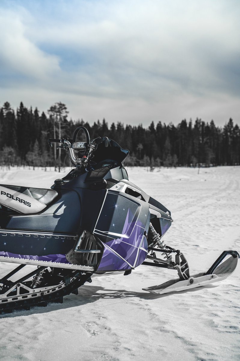 New video on my YouTube upgrading my sled with an epic sled wrap from 💜 youtu.be/sU1M7umRAfs