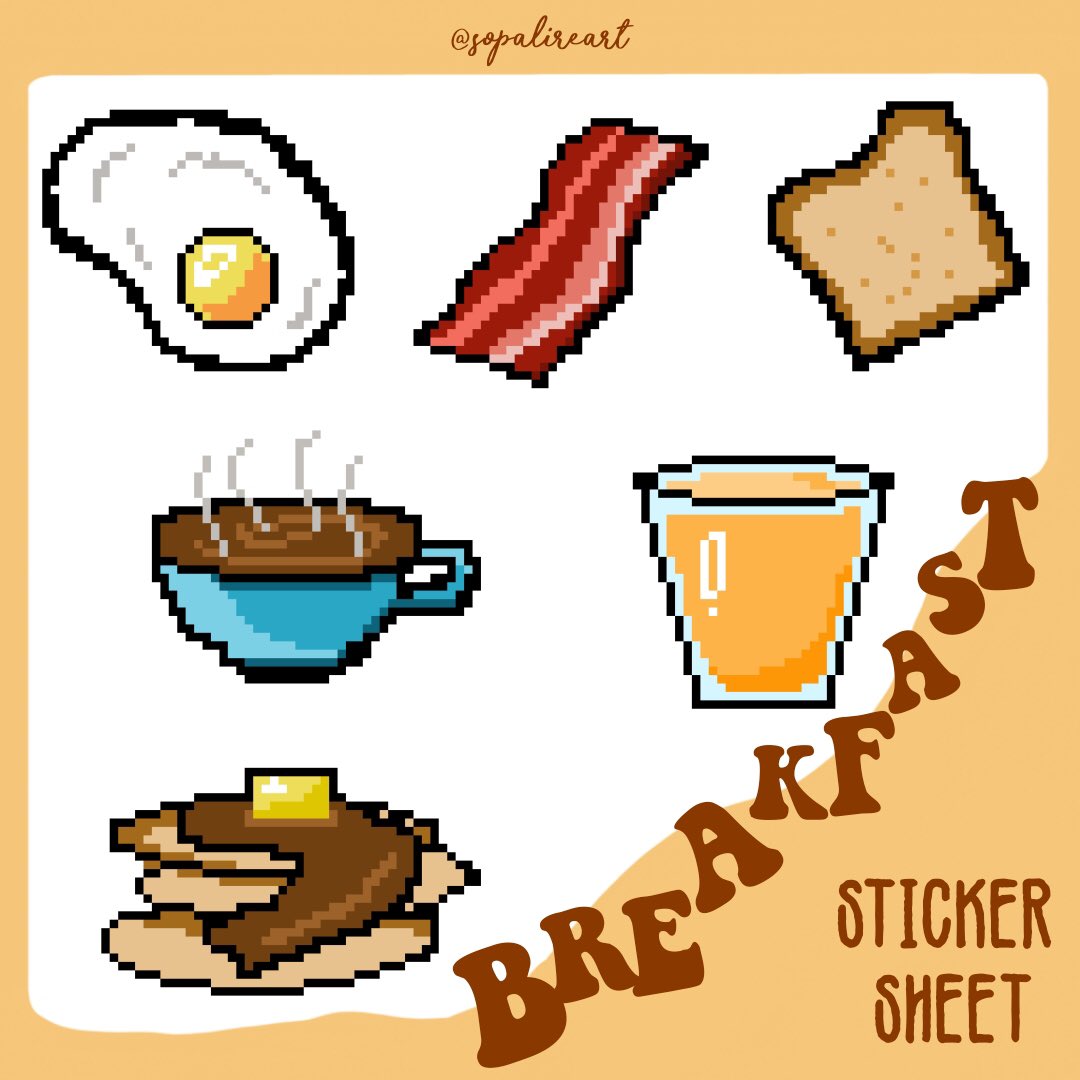 sopalireart's tweet photo. โHoney, please donโt skip your breakfast โ๏ธ๐
RTs are highly appreciated ๐ฟโจ
#artph #foodart #pixelart #sopalireart #trustyourcreativity https://t.co/Qlv5Uxsgmd