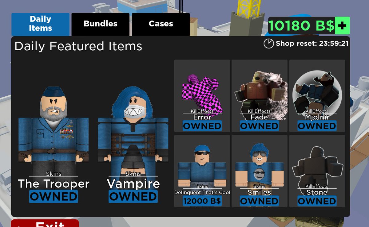 Arsenal Daily Shop On Twitter Roblox Robloxarsenal