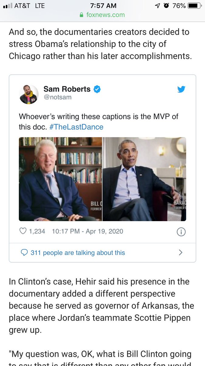 Tefftboxcomment's tweet photo. @jimandsamshow @SIRIUSXM @SorryDontClaire ‘Let em in’ Sammy Shitbags being quoted on FoxNews article about the Jordan Doc...Last professional broadcaster getting some pop https://t.co/NRITf9h8i4