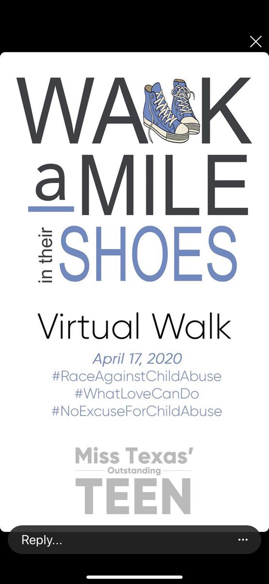 August 17
Virtual walk for #childabuseawareness
#whatlovecando