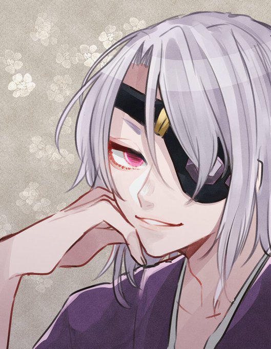 紅華さんがTwitterに投稿した宇髄天元(鬼滅の刃)のイラスト。