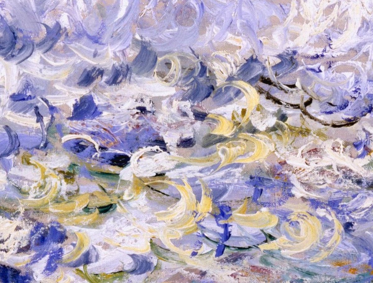 28. Looking closely at paintings can be revelatory. We often think of Monet's work as safe, even twee. But, as these close-ups prove, he was as radical as anyone working today.