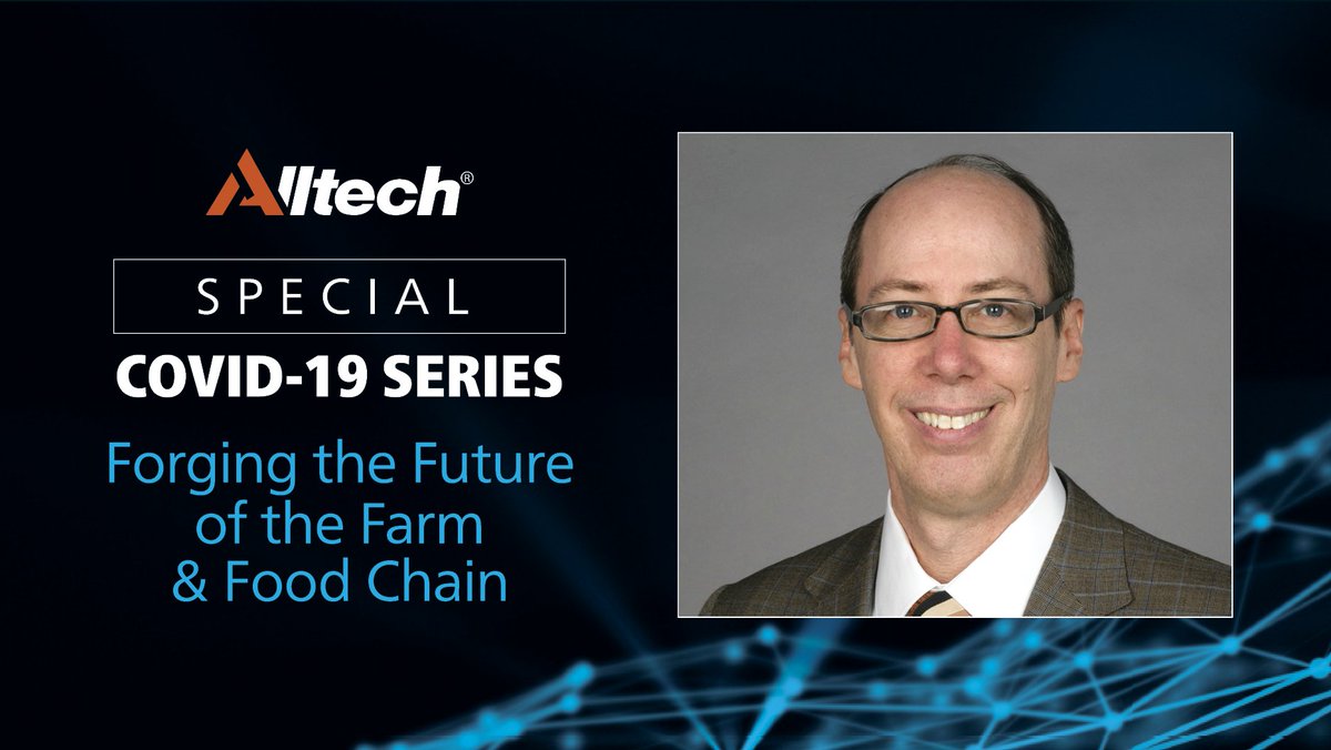 Alltech's tweet image. “I think this could be a new normal in how people think about consumption and consumer goods.” What will the #postcovidworld look like? Our panel of experts shares insights on the consumer behavior that might last long-term. bit.ly/2RQ2K4E